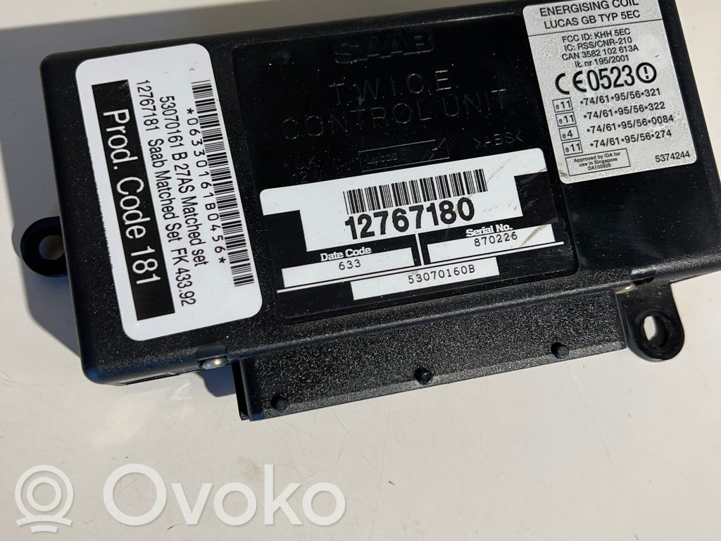 Comfort/convenience module   12767180,870226,53070160B,12767181,53070161B