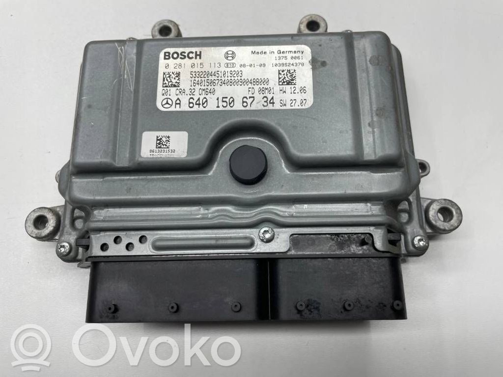 Mercedes-Benz A W169 Engine control unit/module 