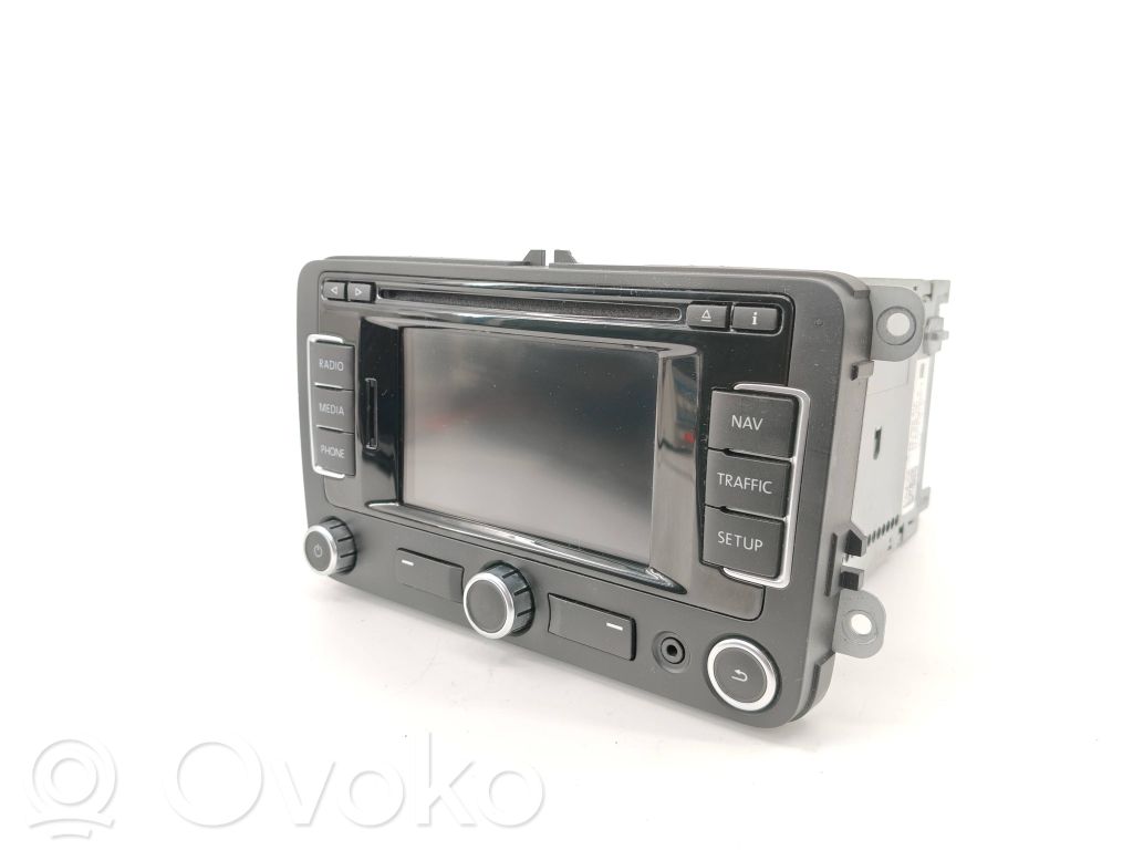 Seat Leon (5F) Panel / Radioodtwarzacz CD/DVD/GPS 