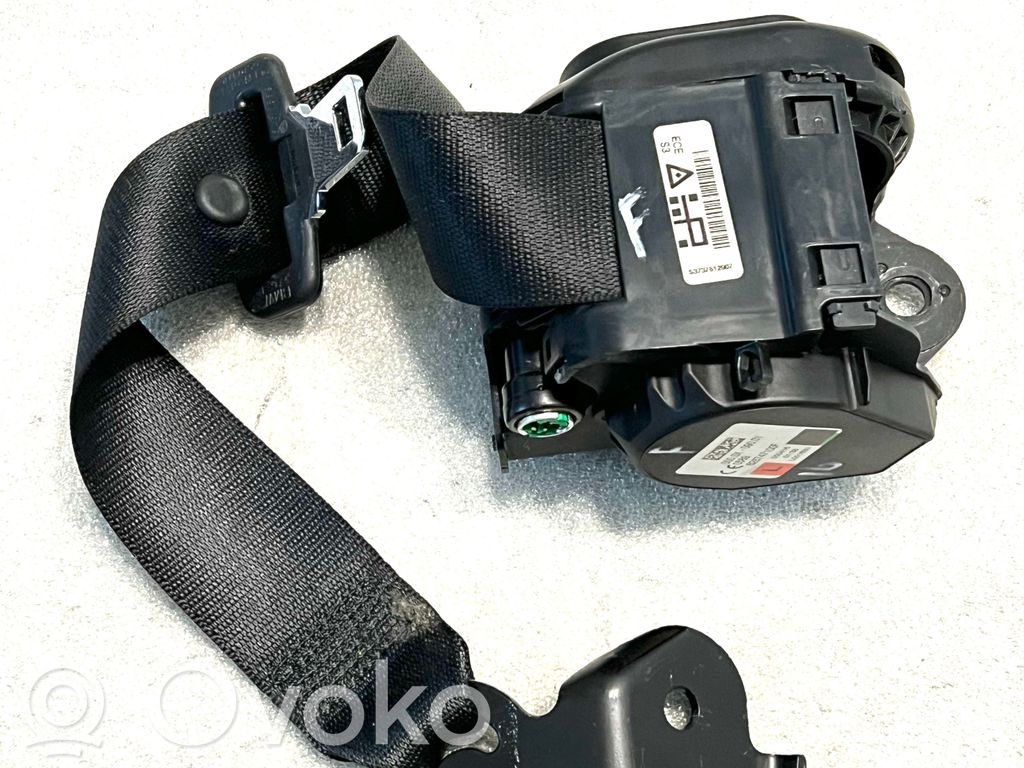 BMW X6 F16 Rear seatbelt 