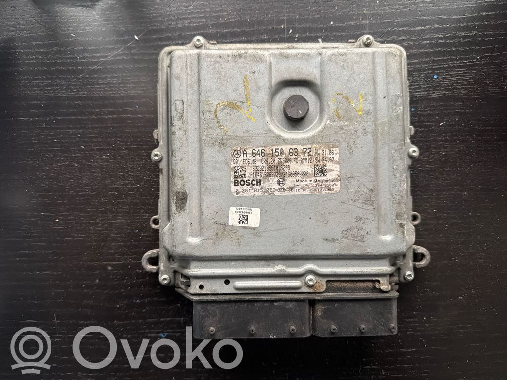 Mercedes-Benz Sprinter W906 Engine control unit/module 