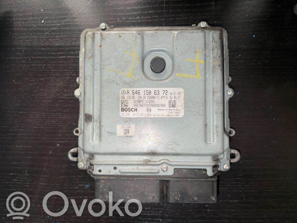 Mercedes-Benz Sprinter W906 Engine control unit/module 