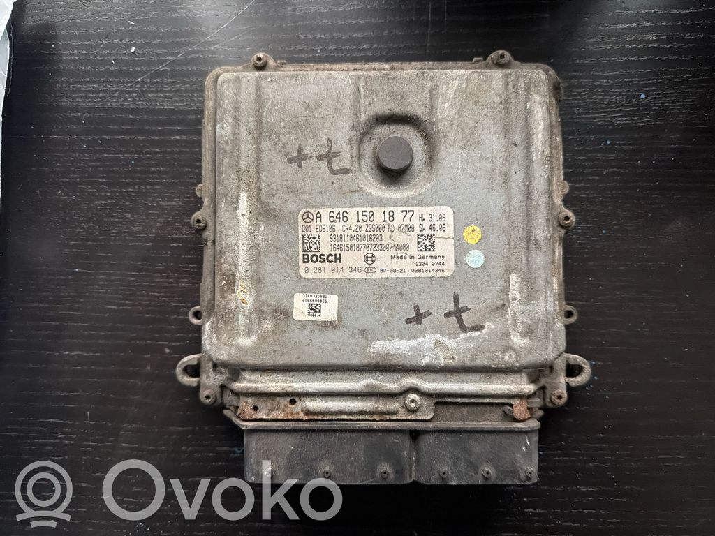 Mercedes-Benz Sprinter W906 Engine control unit/module 