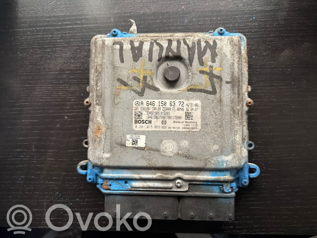 Mercedes-Benz Sprinter W906 Engine control unit/module 