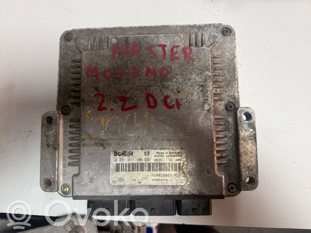 Renault Master II Engine control unit/module 