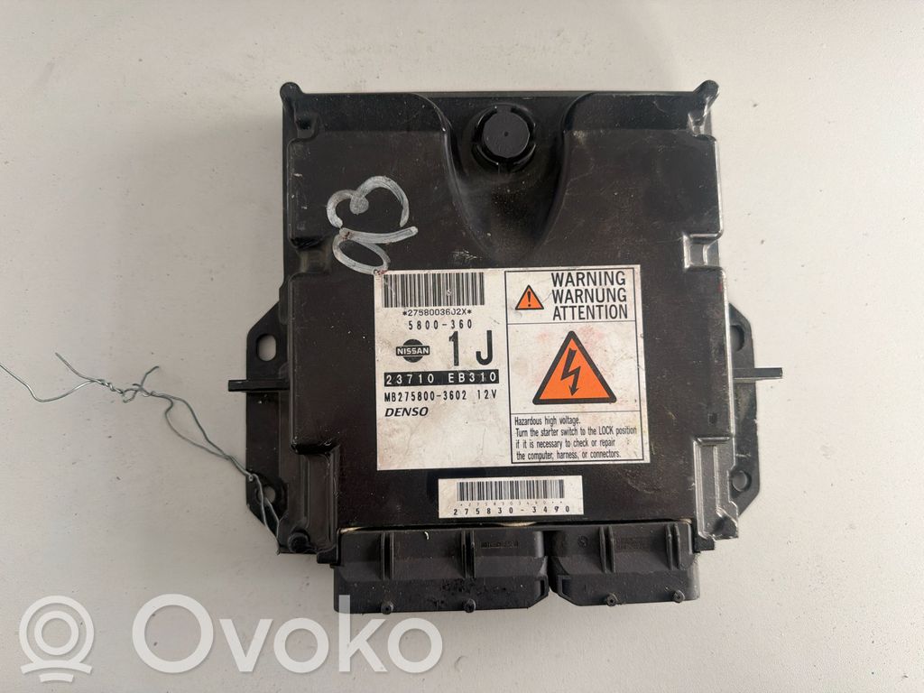 Nissan Navara Unitate/modul de control motor 