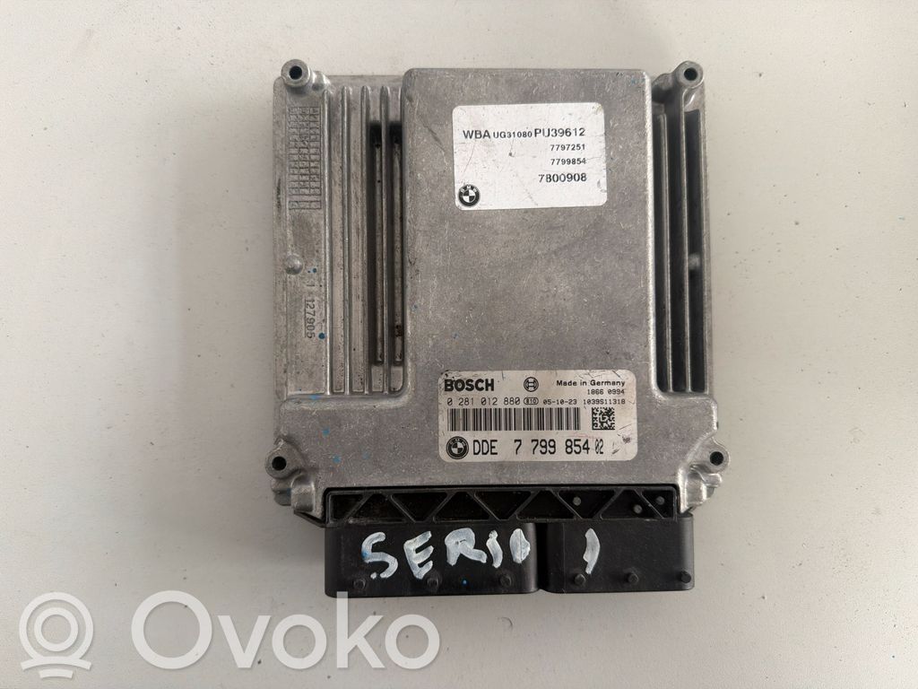 BMW 3 E90 E91 Engine control unit/module 