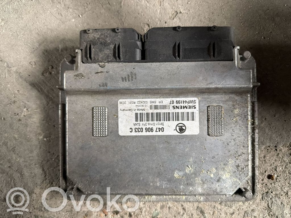 Engine control unit/module   047906033C,5WP4419907