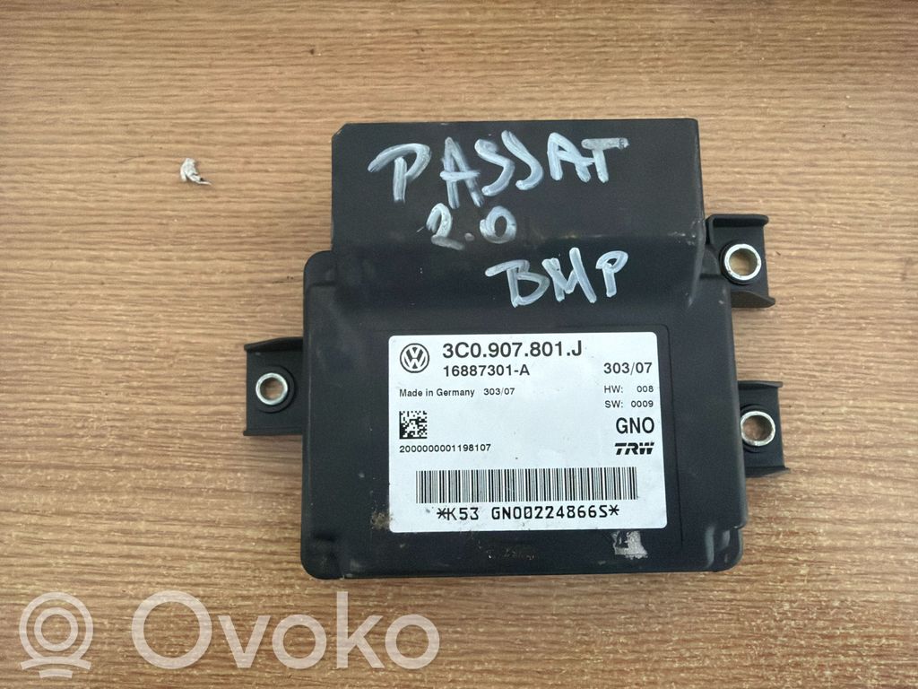 Module de commande de frein à main   3C0907801J,16887301A,KN00224866S