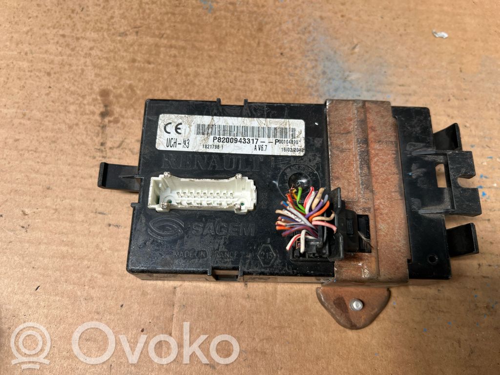 Renault Trafic II (X83) Unité de commande, module ECU de moteur 