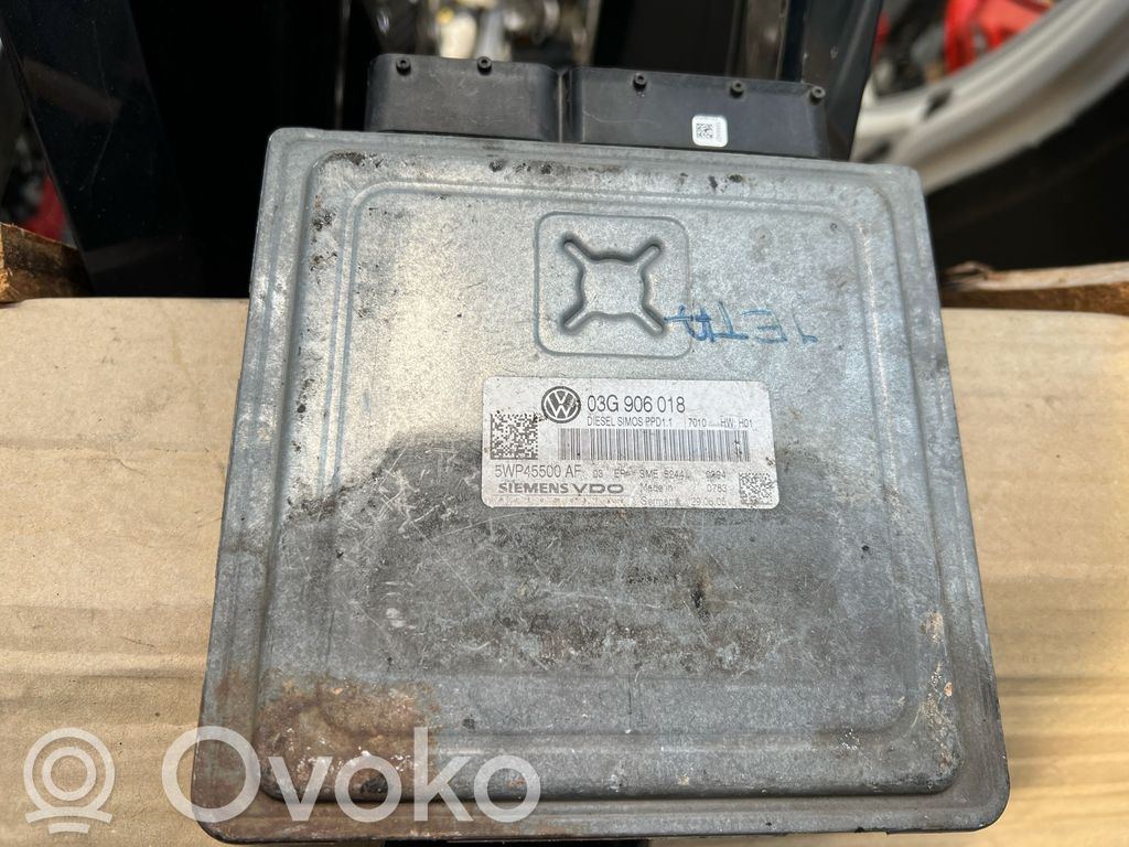 Engine control unit/module   03G906018,5WP45500AF