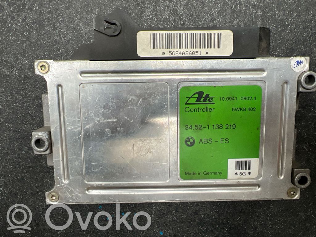 ABS-Steuergerät   10094108024,34521138219,5WK8402,5GS4A26Q51