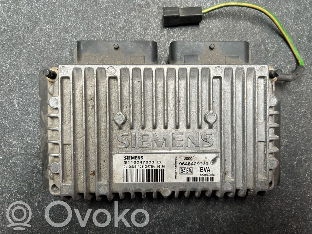 Peugeot 406 Sterownik / Moduł skrzyni biegów 