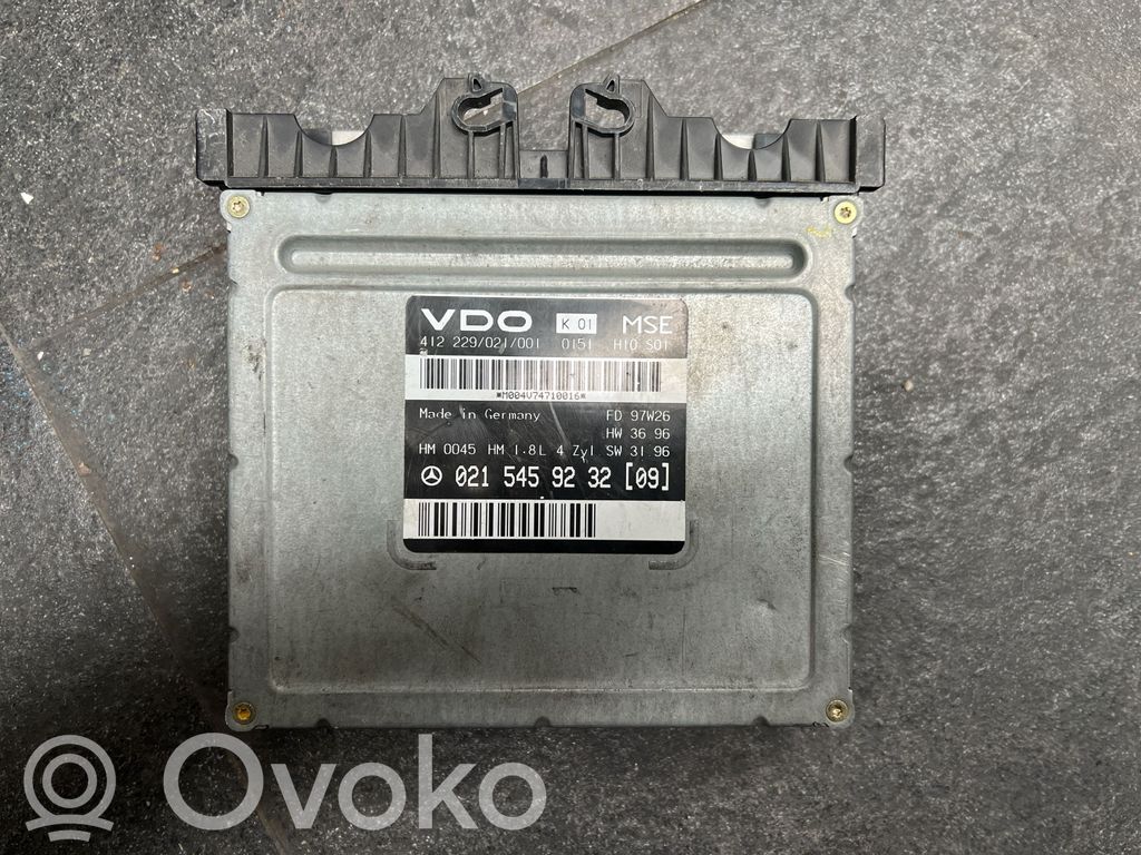 Mercedes-Benz C W202 Engine control unit/module 
