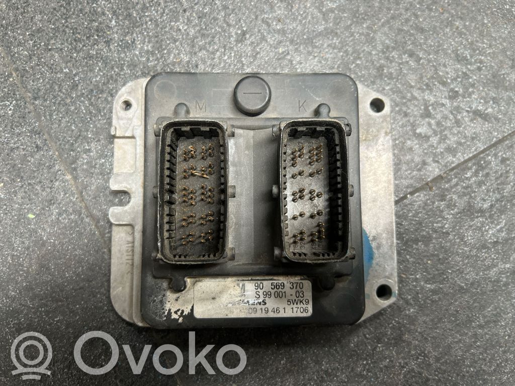 Opel Astra G Calculateur moteur ECU 