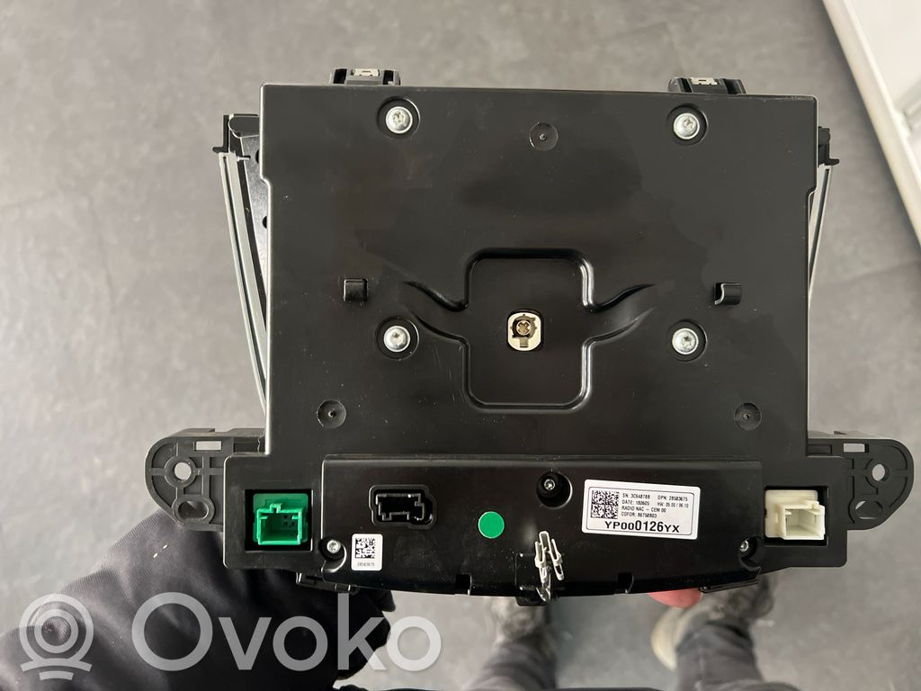 Opel Crossland X Panel / Radioodtwarzacz CD/DVD/GPS 