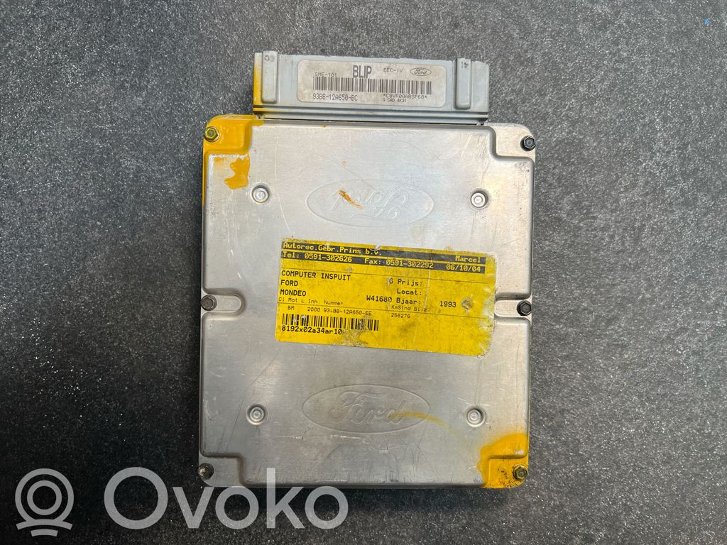 Engine control unit/module   93BB12A650BC,C8VR00ARSY68,CAD4531