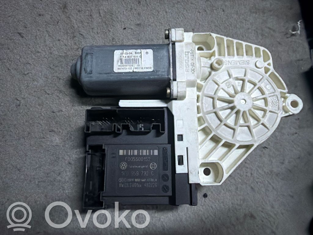 Volkswagen Golf V Silnik regulatora szyby drzwi przednich 