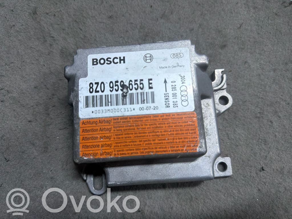 Airbag control unit/module   8Z0959655E,0033M000C311