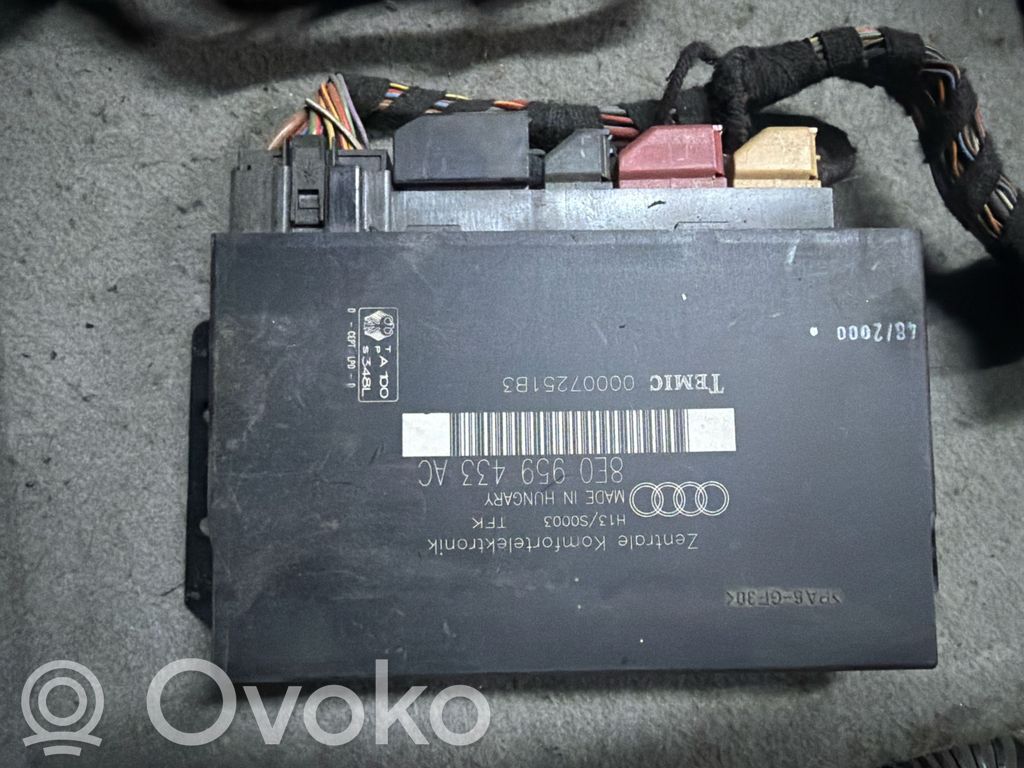 Audi A4 S4 B7 8E 8H Mukavuusmoduuli 