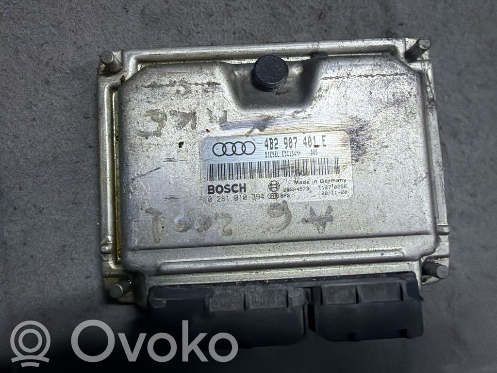 Engine control unit/module   4B2907401E,0281010394,28SA4973