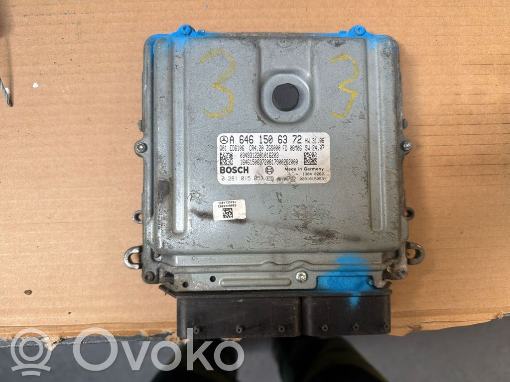 Mercedes-Benz Sprinter W906 Unitate/modul de control motor 