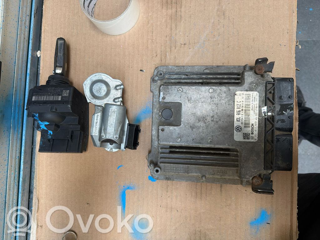 Volkswagen Crafter Engine ECU kit and lock set 