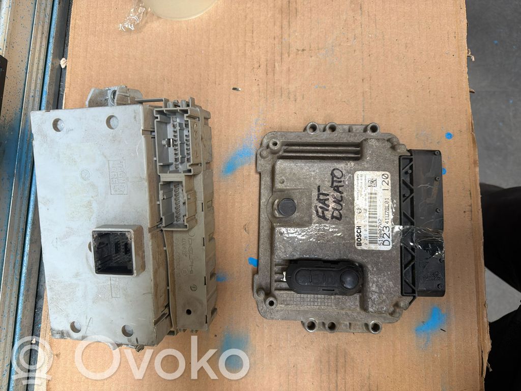 Fiat Ducato Engine ECU kit and lock set 
