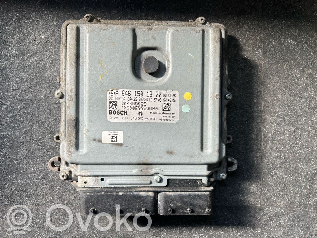 Mercedes-Benz Sprinter W906 Engine control unit/module 