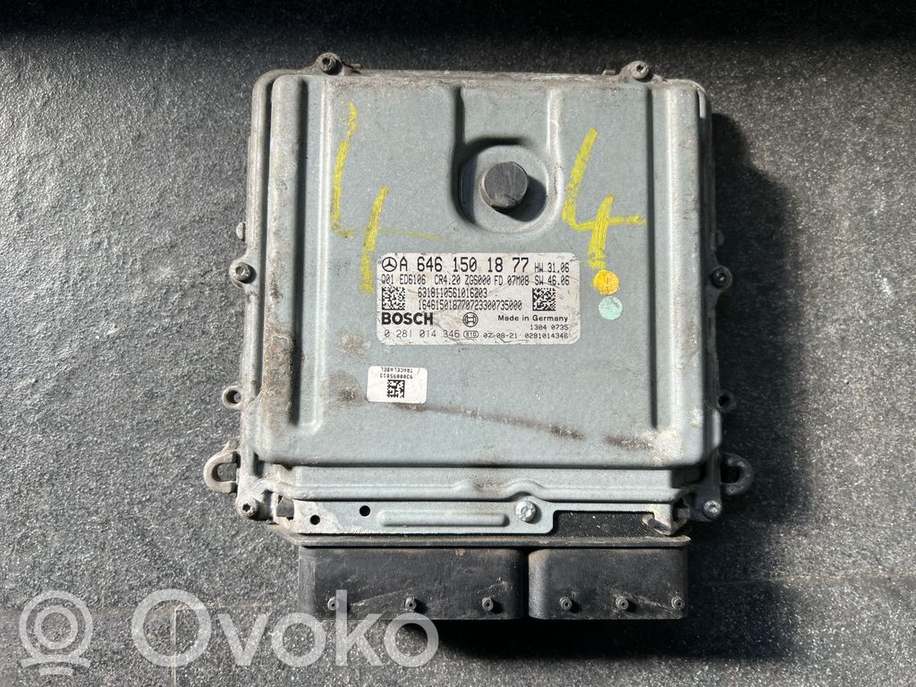 Mercedes-Benz Sprinter W906 Engine control unit/module 
