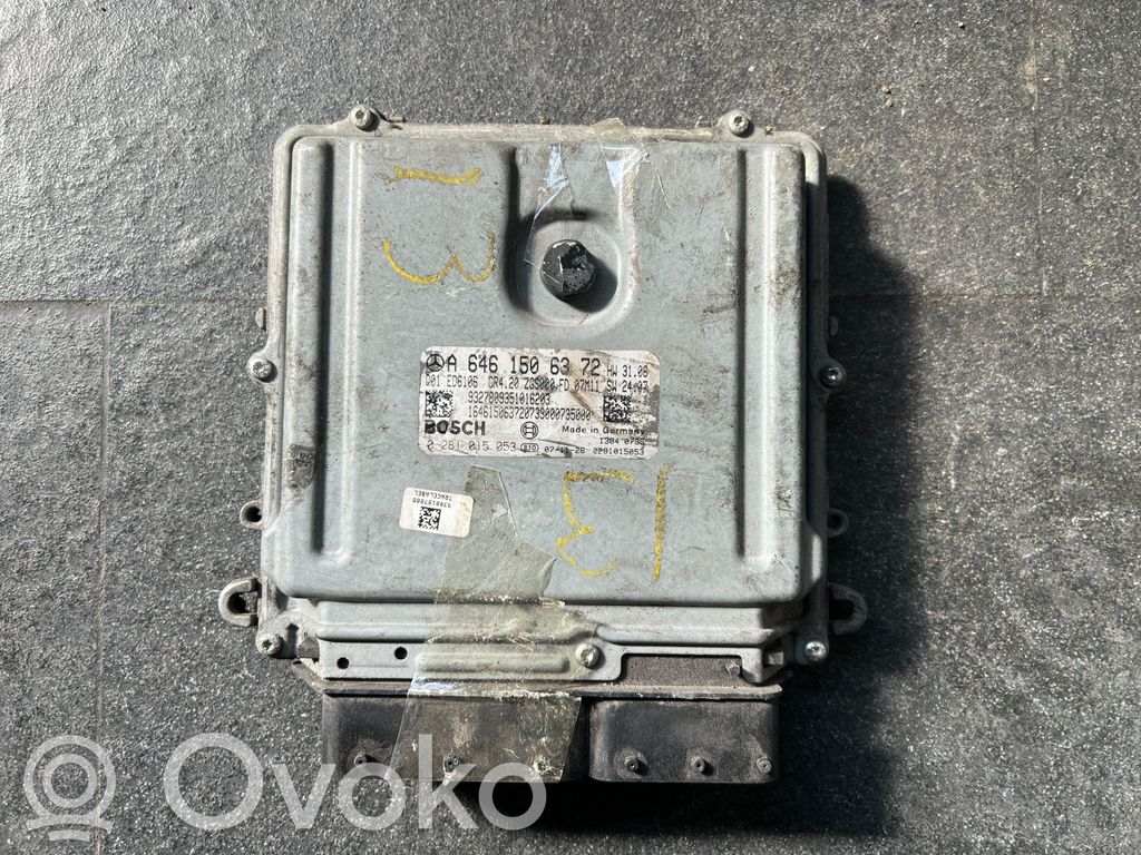 Mercedes-Benz Sprinter W906 Engine control unit/module 