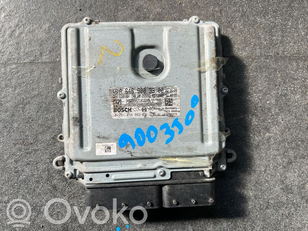 Mercedes-Benz Sprinter W906 Engine ECU kit and lock set 