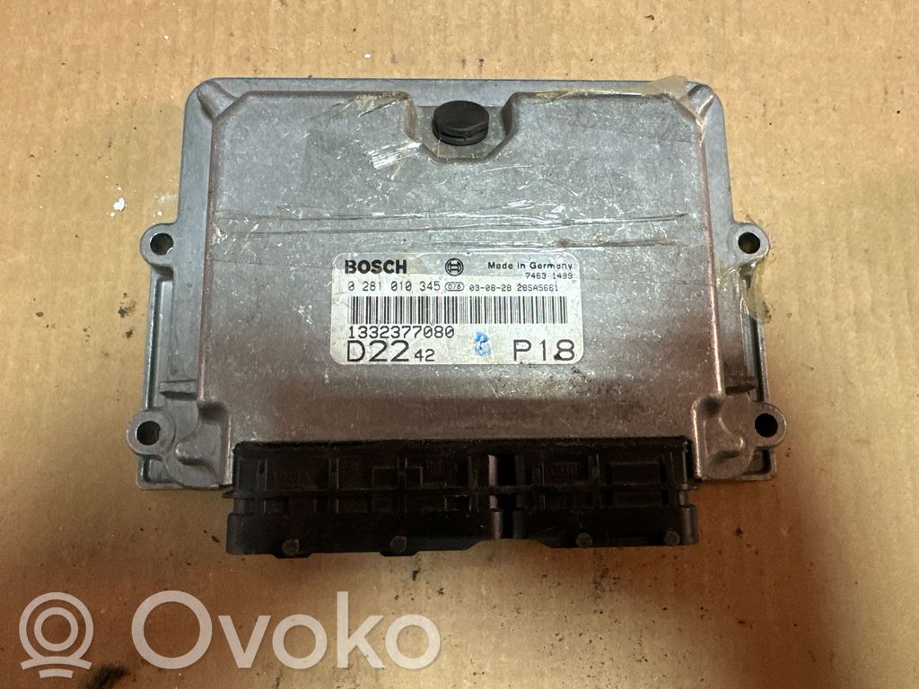 Citroen Jumper Engine control unit/module 