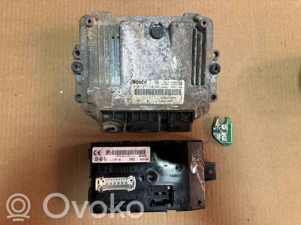 Renault Master II Kit cu ECU motor și set închidere uși 
