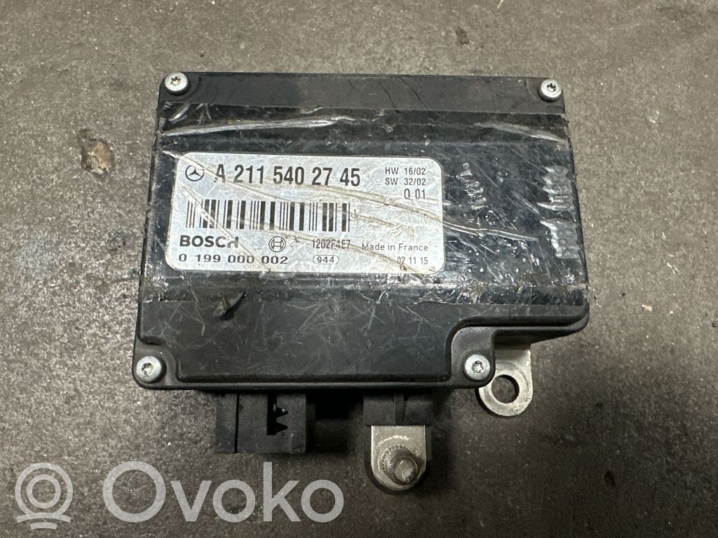 Mercedes-Benz E W211 Battery control module 