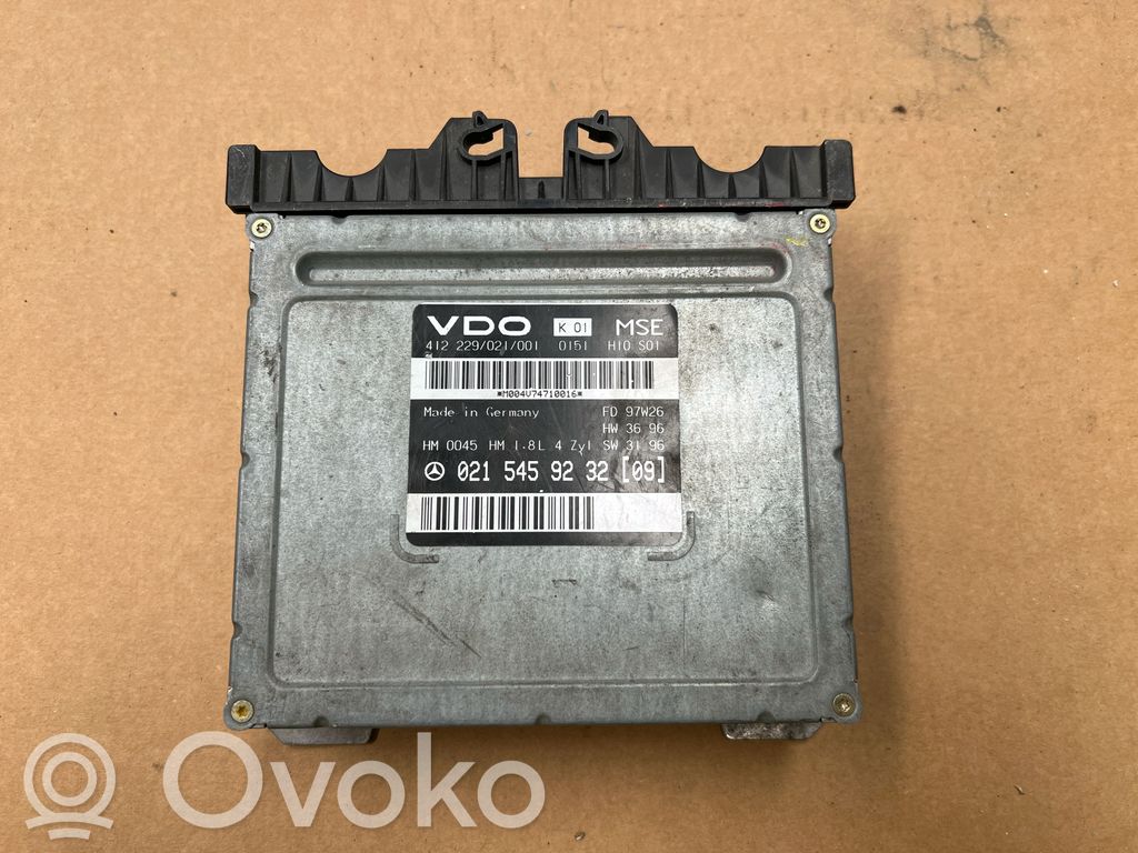 Mercedes-Benz C W202 Engine control unit/module 