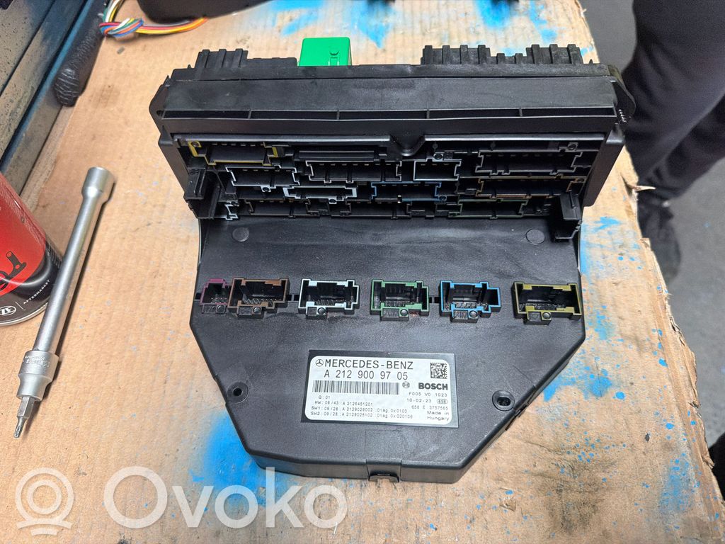 Mercedes-Benz C W204 Módulo de fusible 