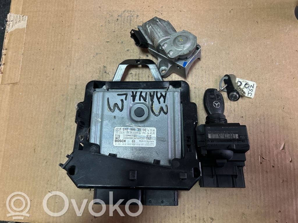 Mercedes-Benz Sprinter W906 Engine ECU kit and lock set 