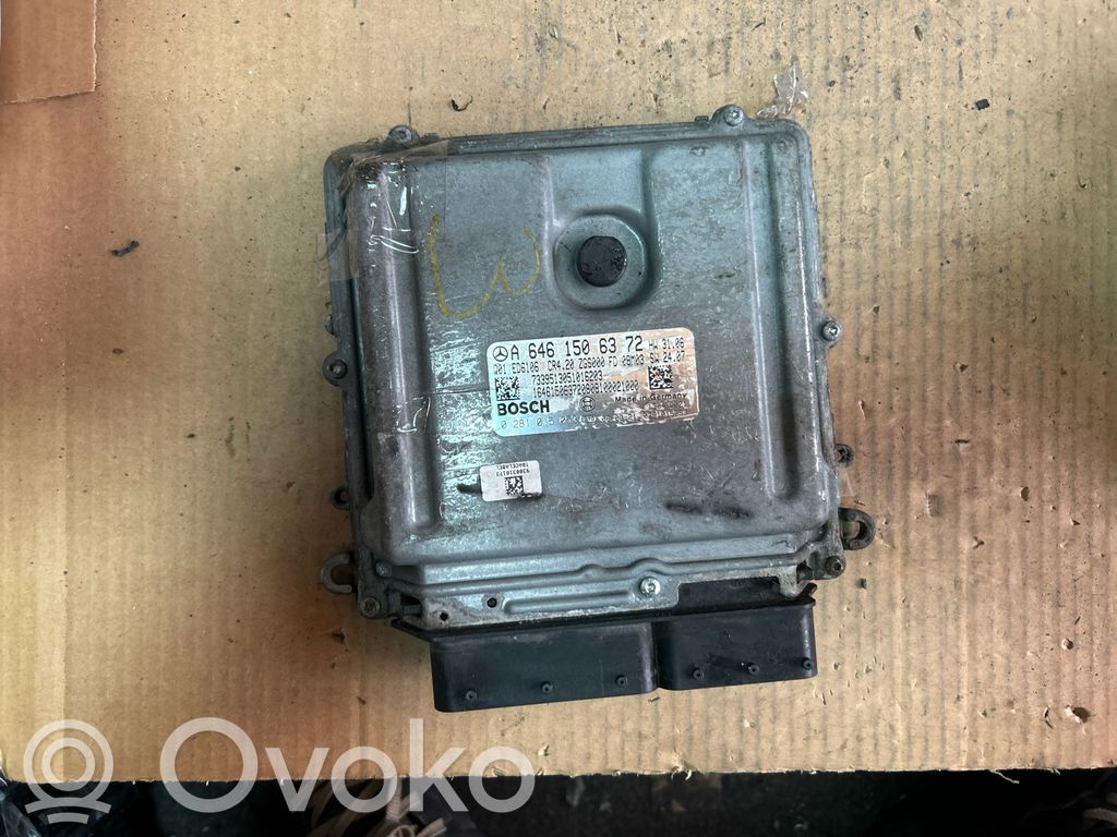 Engine control unit/module   A6461506372,0281015053