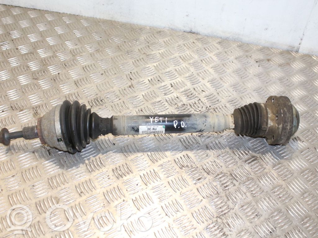 Skoda Yeti (5L) Eje de transmisión delantero 