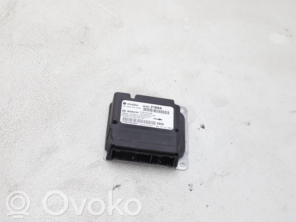 Airbag control unit/module   68303218AA,0285013489