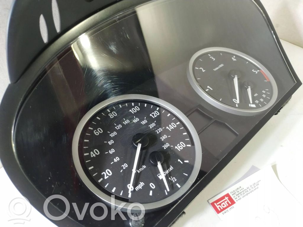 BMW 5 E60 E61 Speedometer (instrument cluster) 