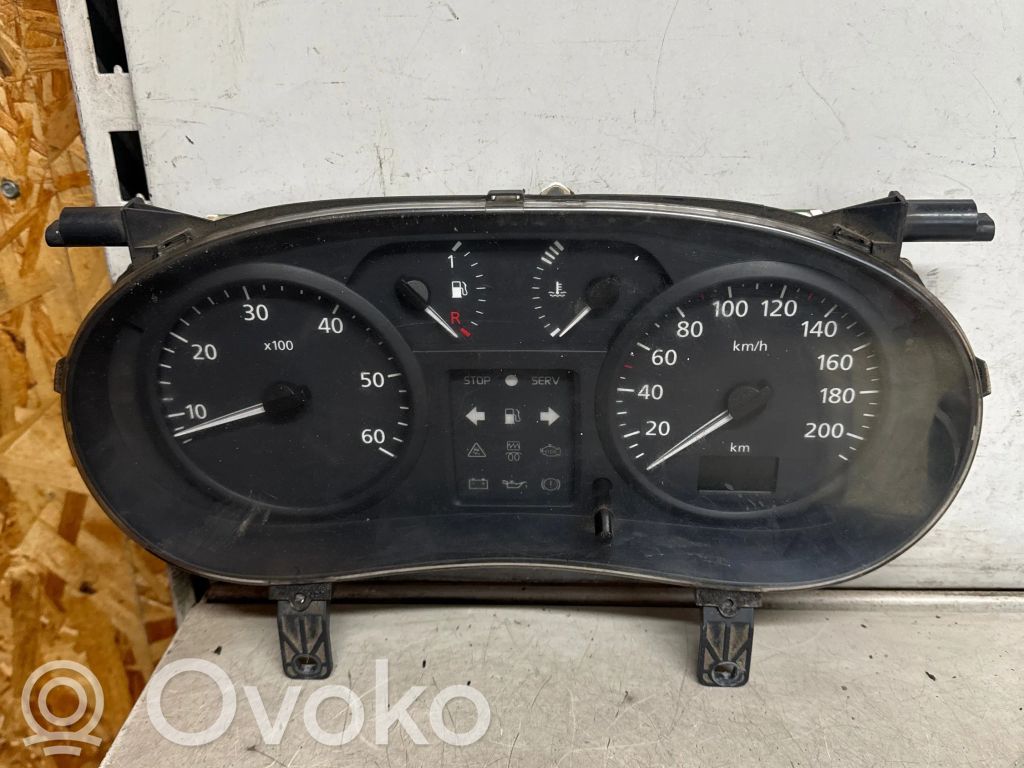Renault Trafic II (X83) Tachimetro (quadro strumenti) 