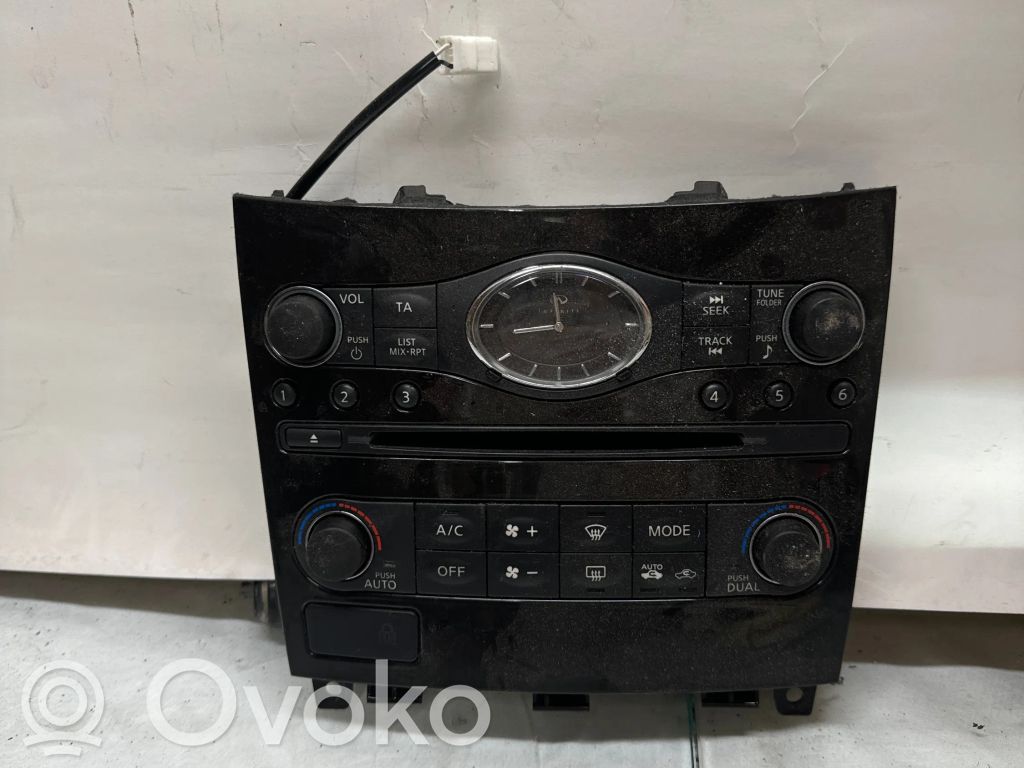 Infiniti FX Climate control unit 