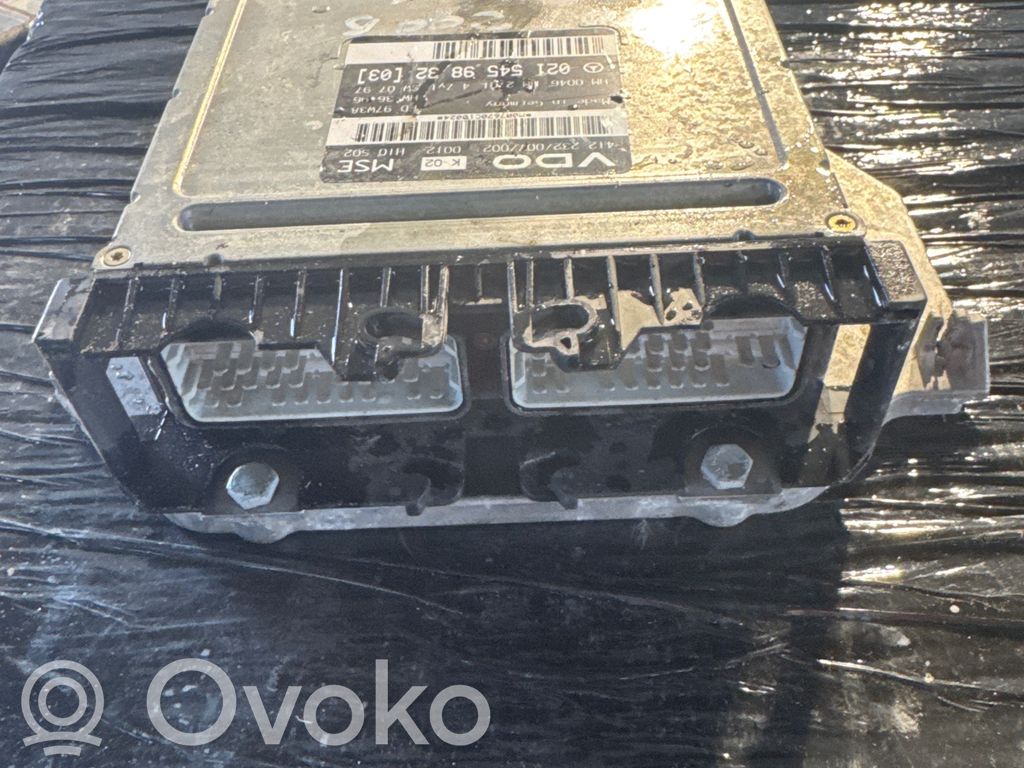 Mercedes-Benz E W210 Engine control unit/module 