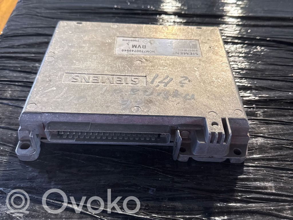 Renault Clio I Engine control unit/module 