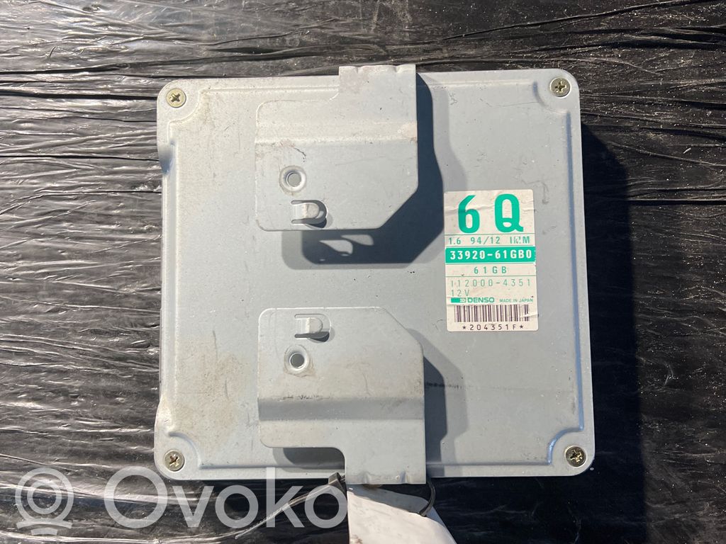 Suzuki Baleno EG Sterownik / Moduł ECU 