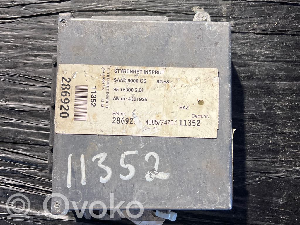 Saab 9000 CD Engine control unit/module 