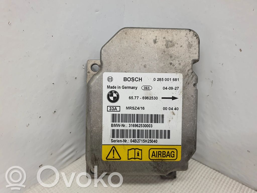 Airbag control unit/module   0285001681