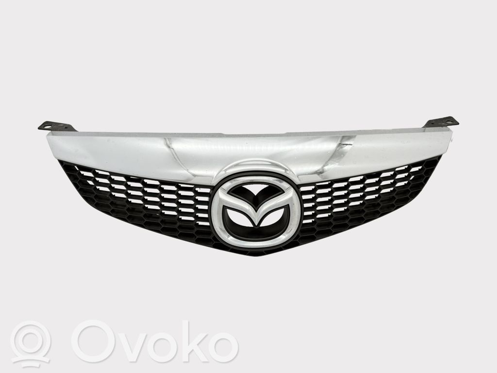 Mazda 6 Etupuskurin ylempi jäähdytinsäleikkö 